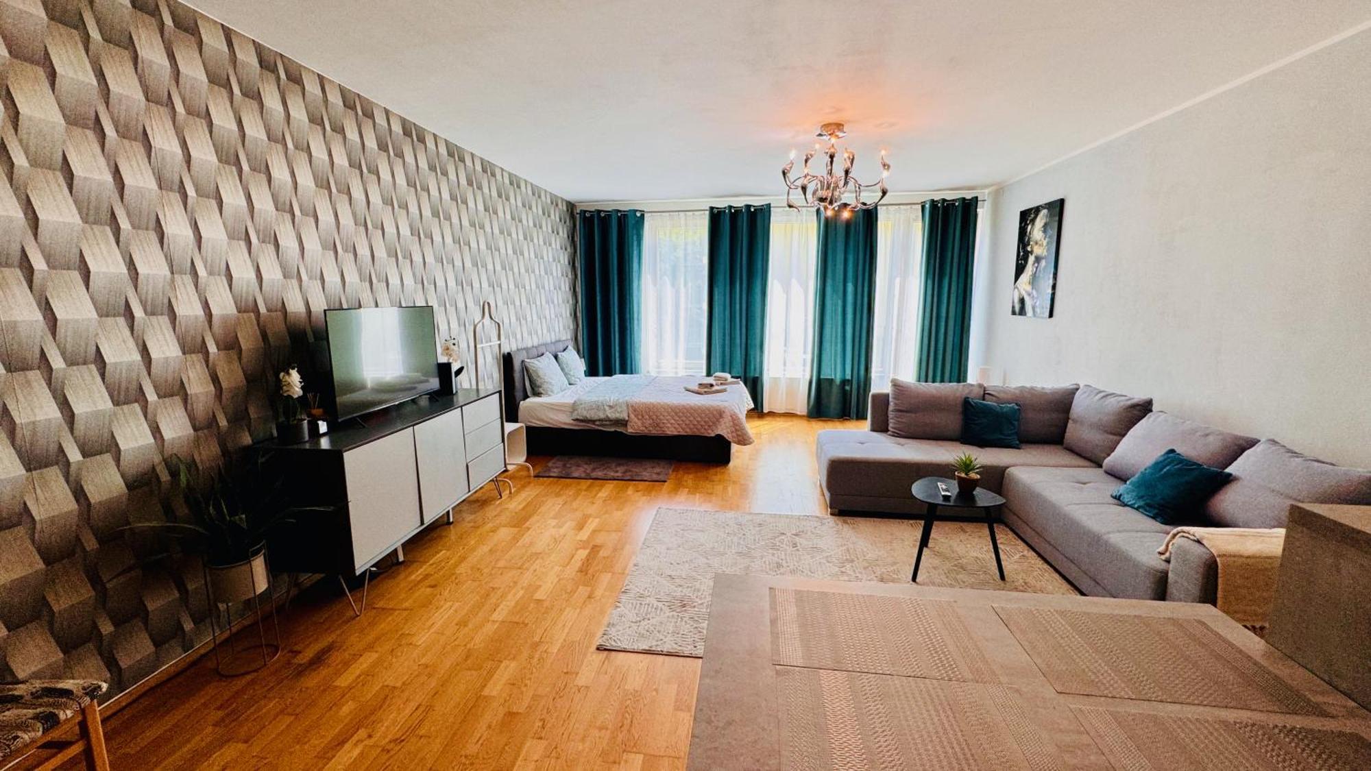 Rezidence Jeseniova Prague Apartment Bagian luar foto